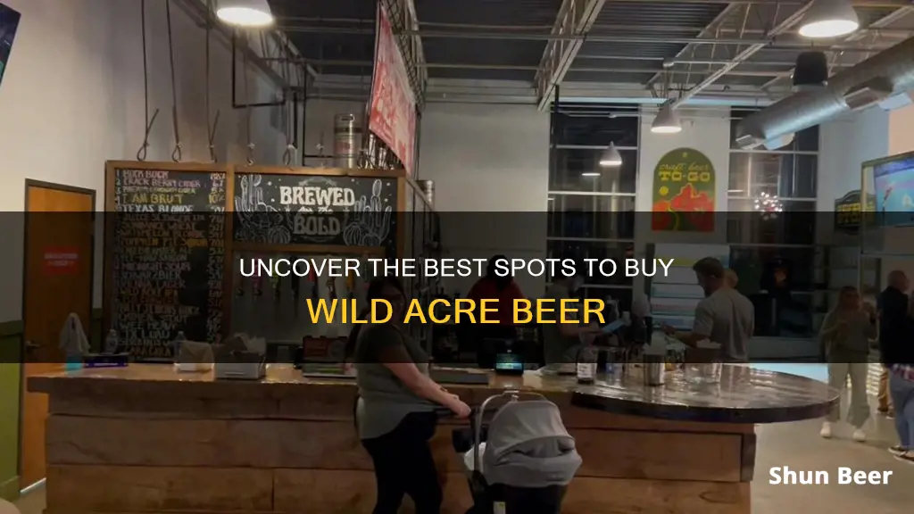 where to buy wild acre beer