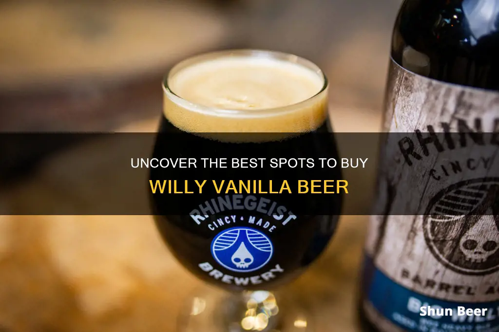 where to buy willy vanilla beer