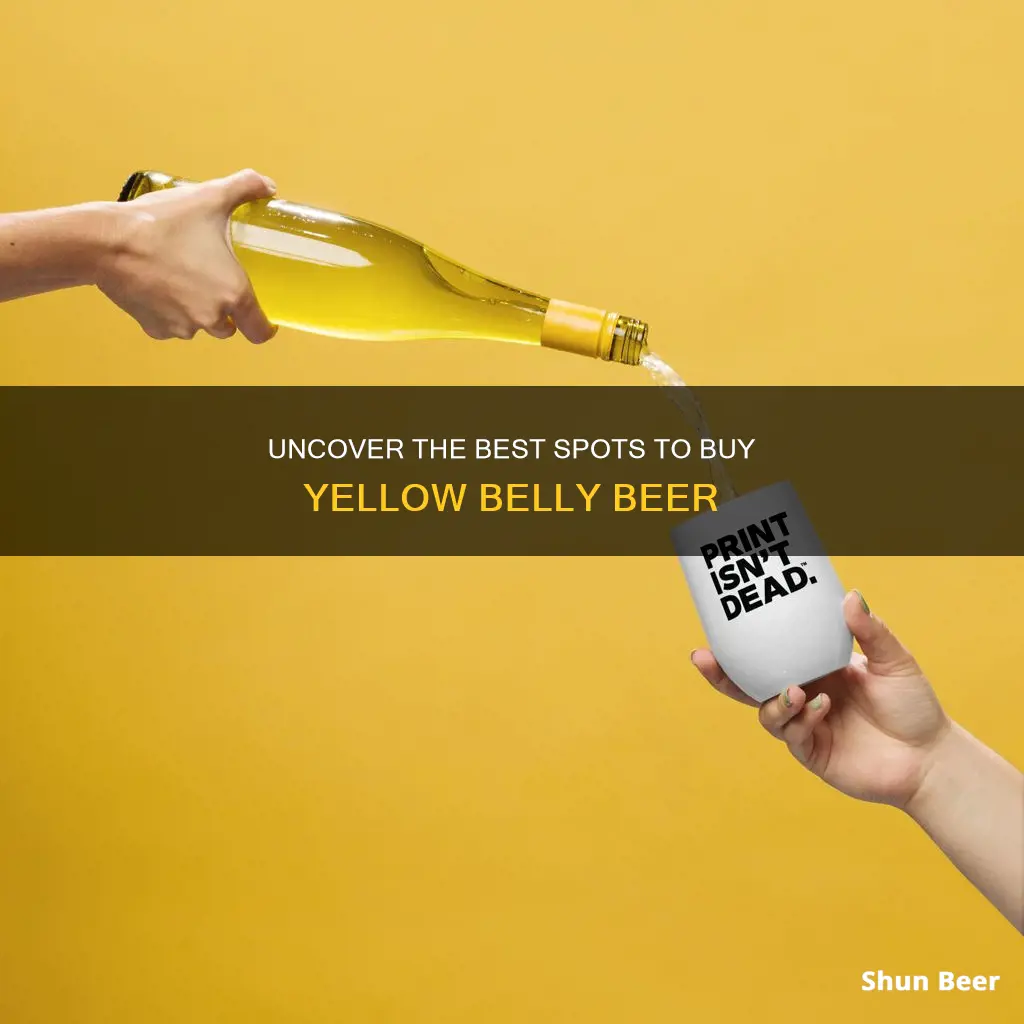 where to buy yellow belly beer