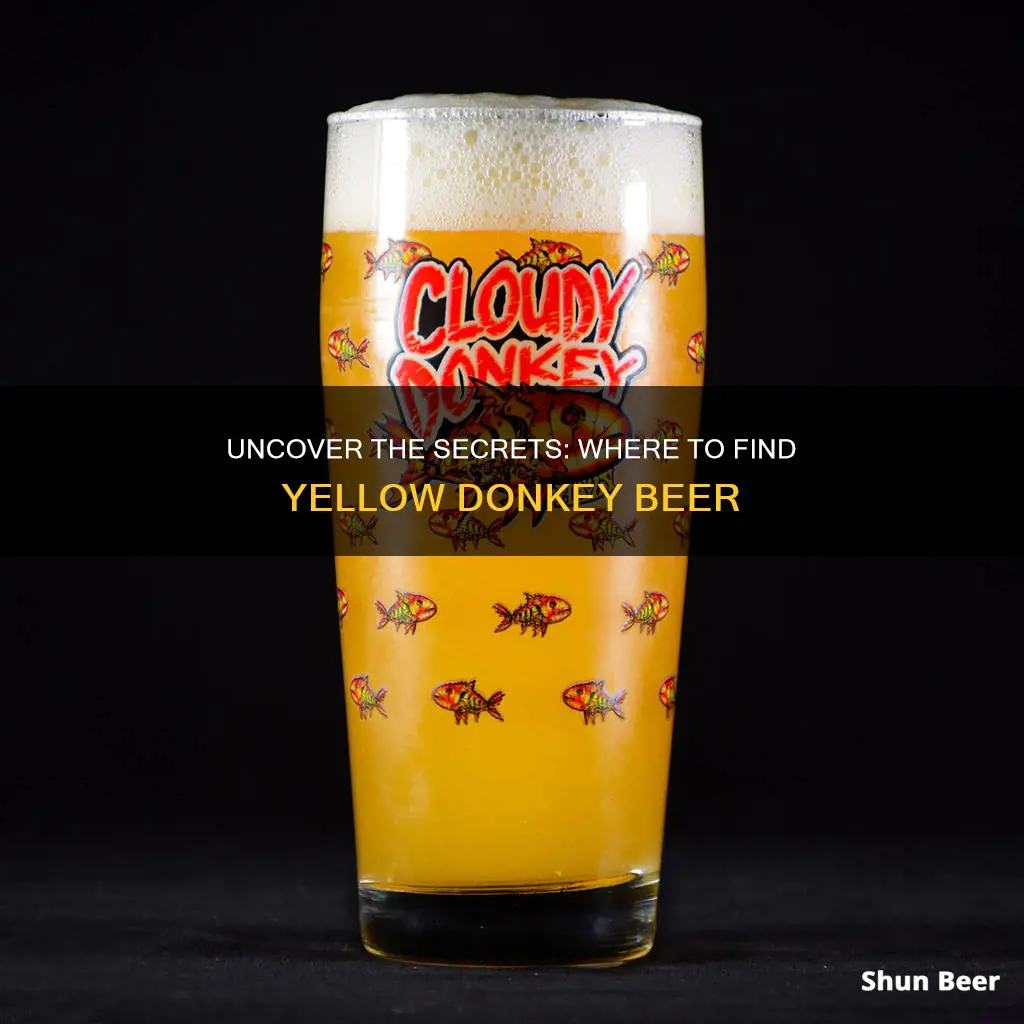 where to buy yellow donkey beer