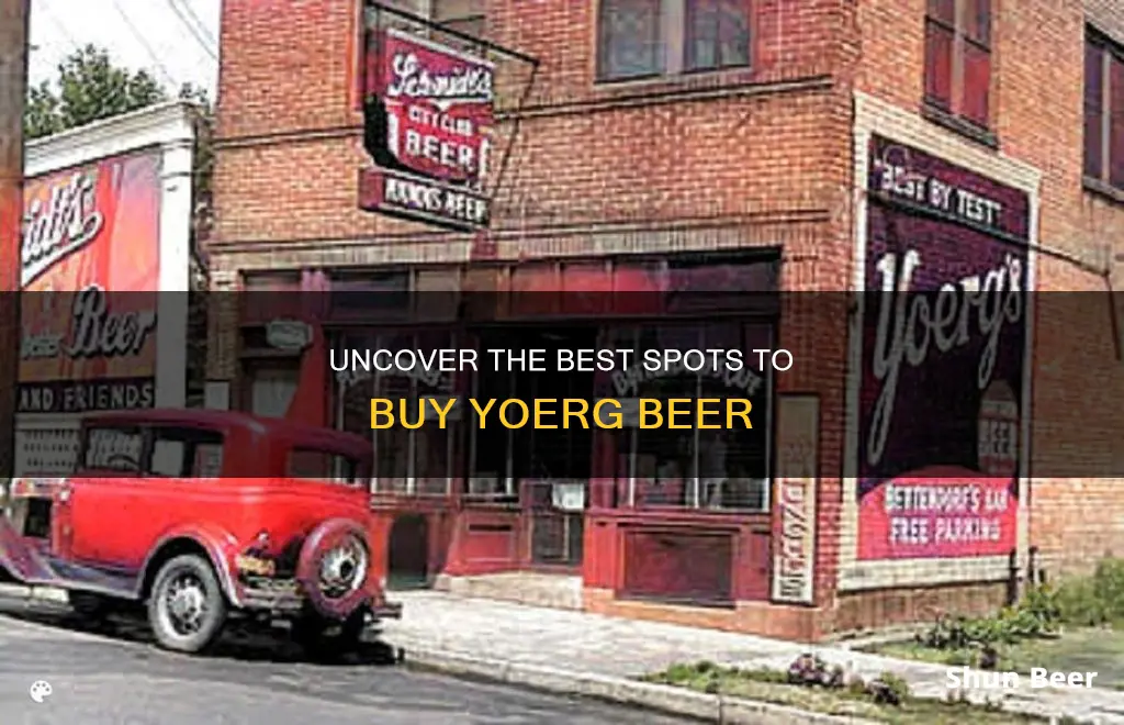 where to buy yoerg beer