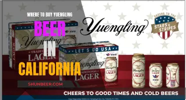 Yuengling Beer: Where to Buy in California?