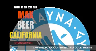 Find Zeos Blue Mak Beer in California: Your Local Guide