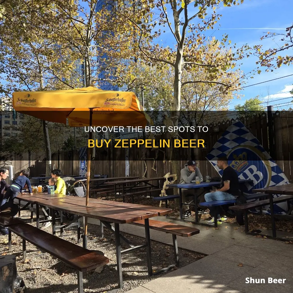 where to buy zeppelin beer