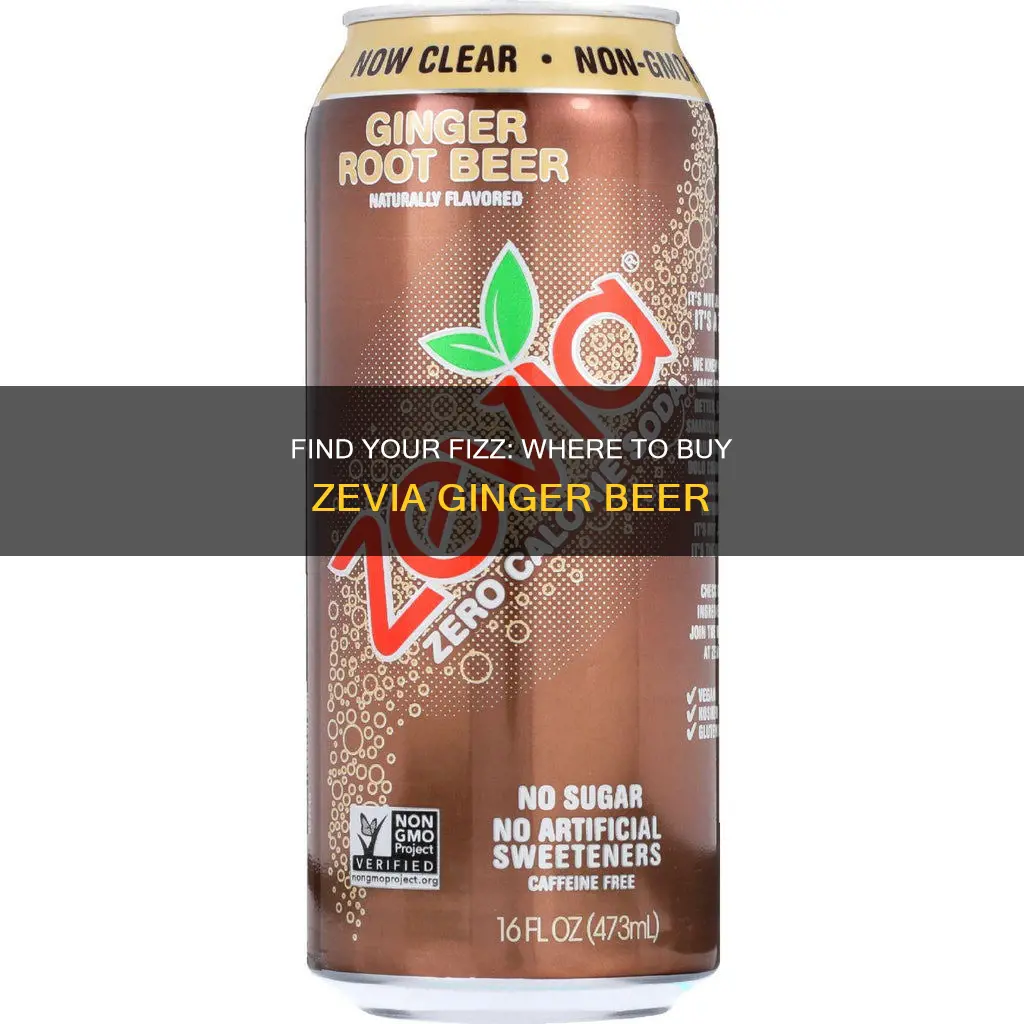 where to buy zevia ginger beer