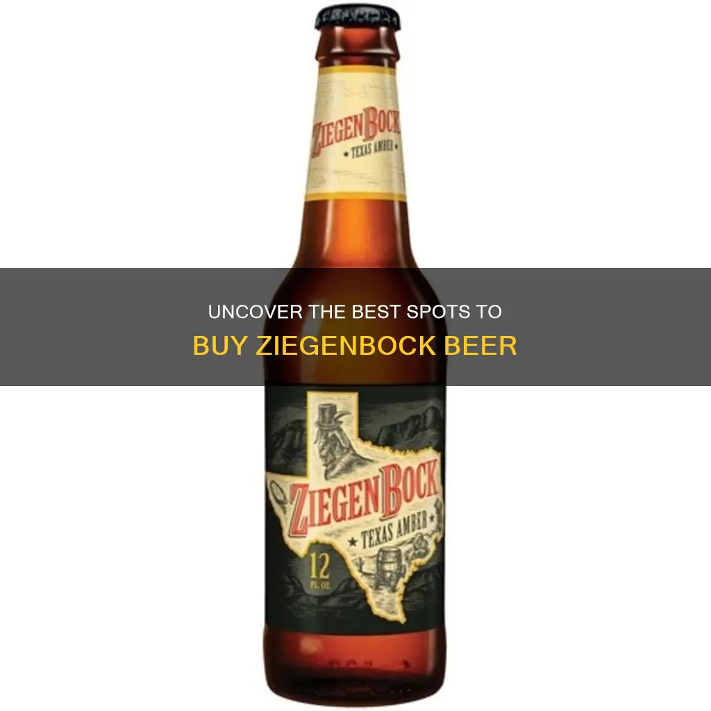 where to buy ziegenbock beer