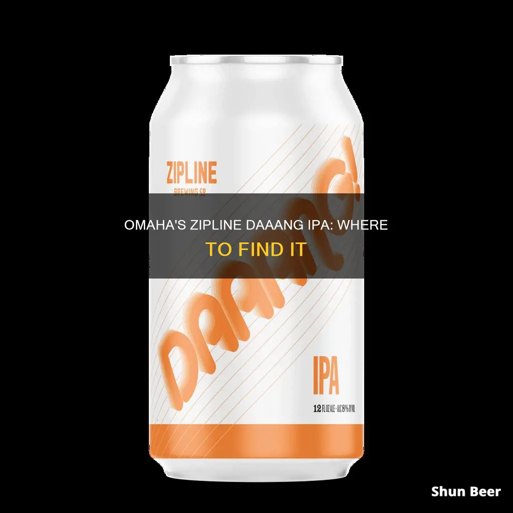 where to buy zipline daaang ipa beer in omaha