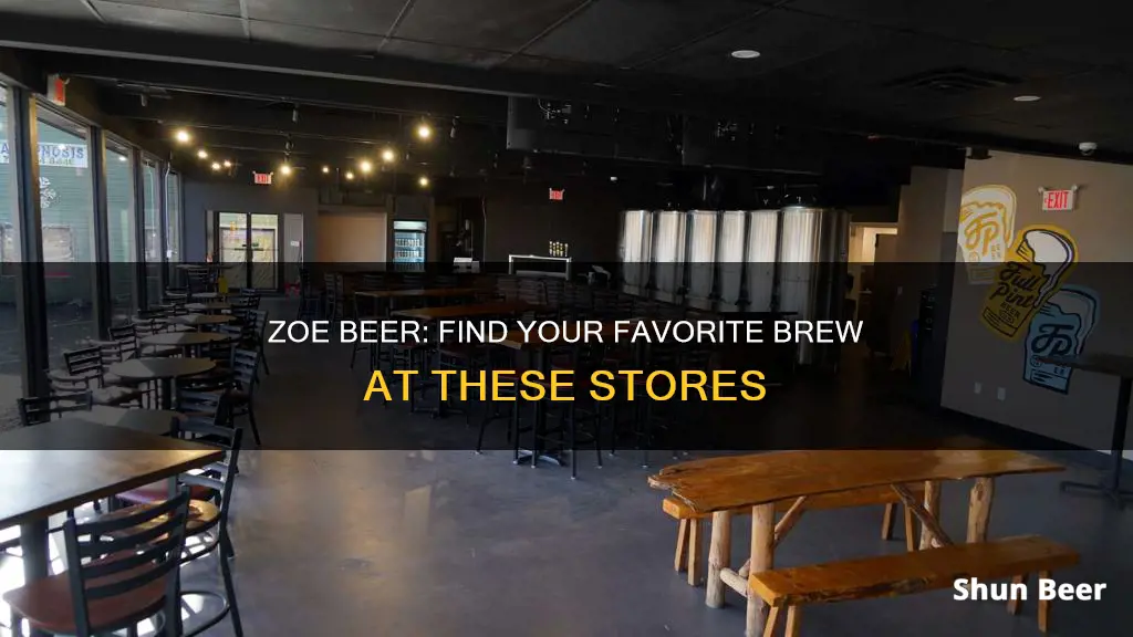 where to buy zoe beer