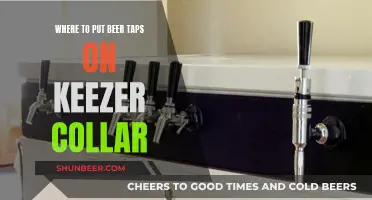 Maximizing Beer Flow: Optimal Placement for Keezer Collar Taps