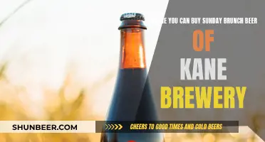 Brunch Beer Bliss: Discover Kane Brewery's Sunday Brunch Beer