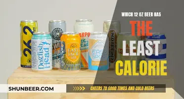 Low-Calorie Brews: 12 Oz Beers With Fewest Calories