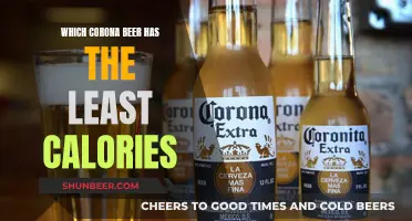 Corona Beer: The Lightest Calorie Option