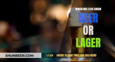 Beer vs Lager: Which Has Less Sugar?