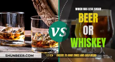 Beer vs. Whiskey: Which Booze Has Less Sugar?