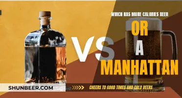 Beer vs Manhattan: Which Drink Packs More Calories?