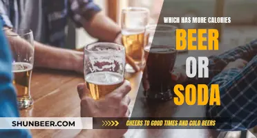 Beer vs Soda: Which Drink Packs More Calories?