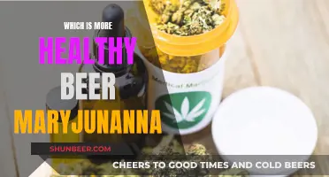 Beer vs Mary Jane: Which is Healthier?