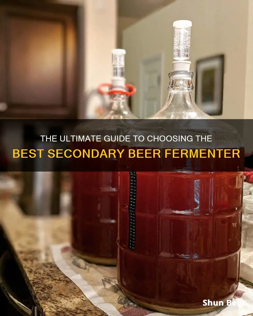 which secondary beer fermenter to buy