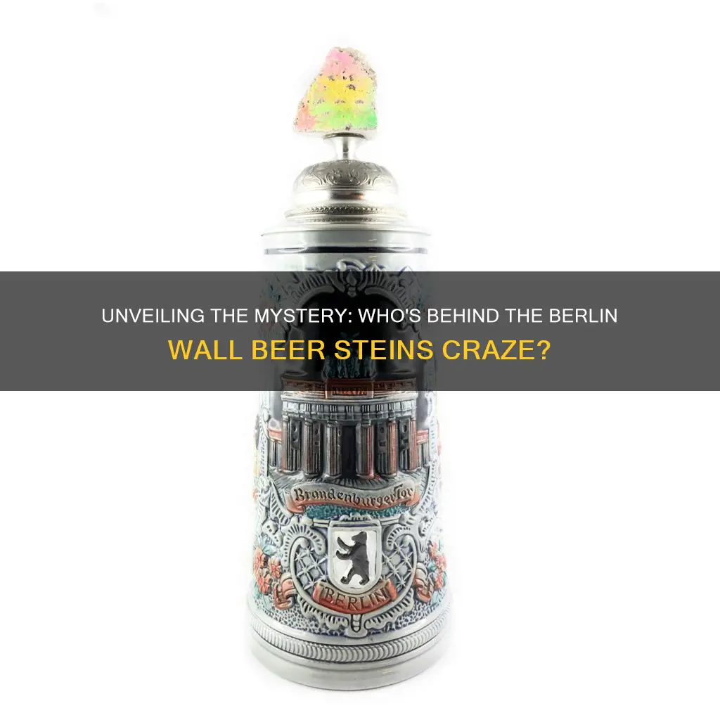 who buys limit edition beer steins with berlin wall