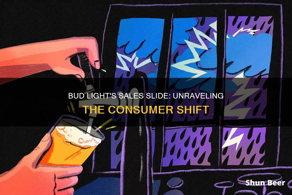 why are people not buying bud light beer