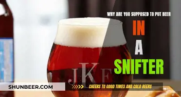 Uncork the Mystery: Why Beer Belongs in a Snifter