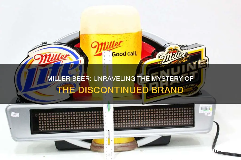 why can t i buy miller beer