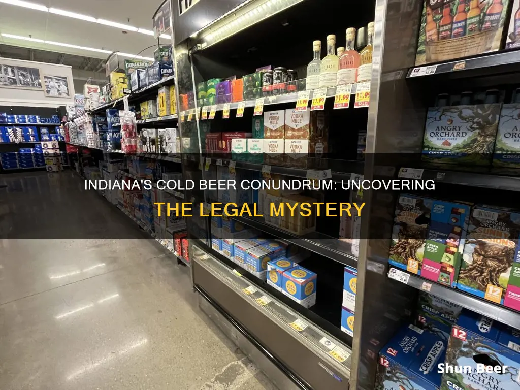 why can t you buy cold beer in indiana