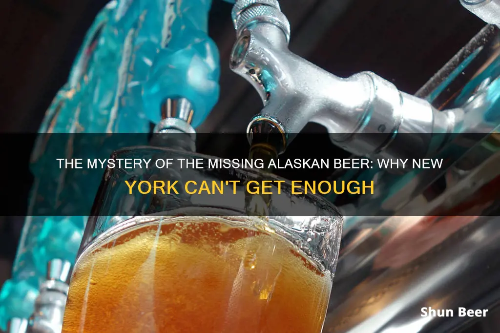 why cant you buy alaskan beer in ny