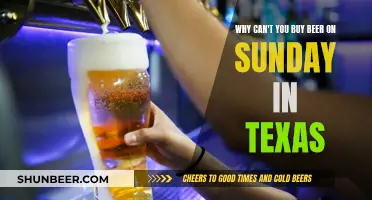 Texas' Sunday Beer Ban: A Historical Overview