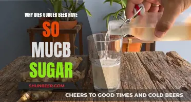 Ginger Beer's Surprising Sugar Rush: Why So Sweet?