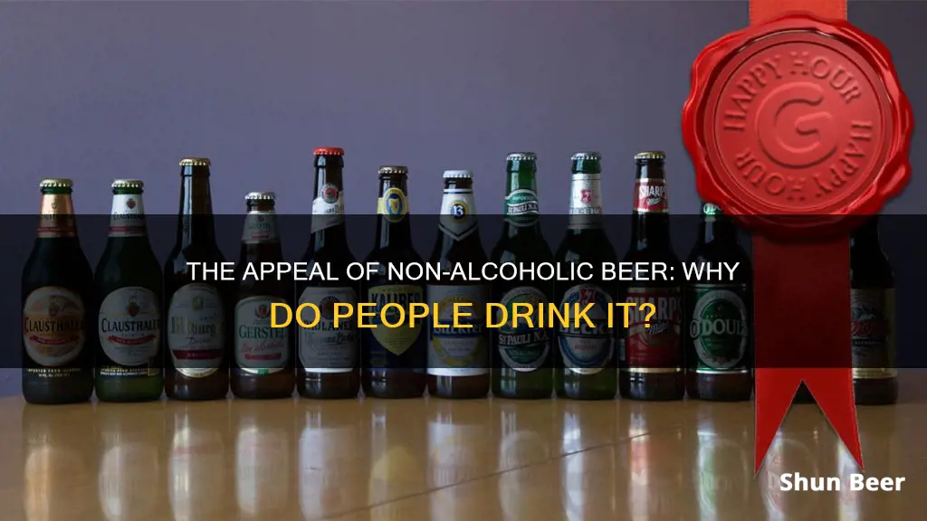 why do people drink non alcoholic beer