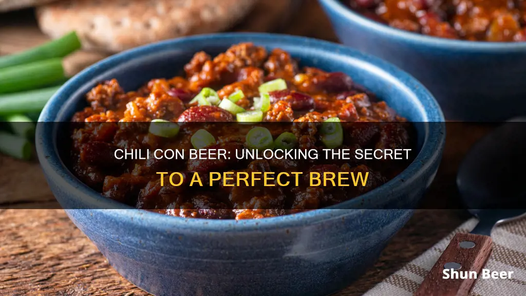 why do people put beer in chili