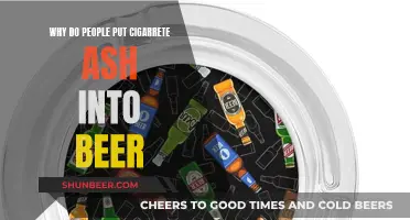 Unraveling the Mystery: Why Beer and Cigarette Ash Mix