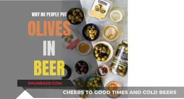 Olives in Beer: A Tasty Twist or a Strange Trend?