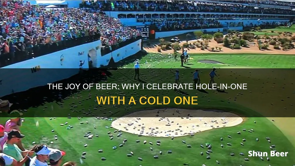 why i buy beer for hole in one