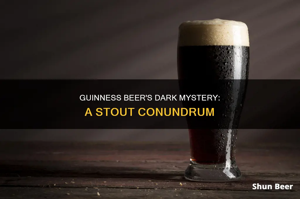 why is guinness beer so dark