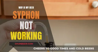 Troubleshooting a Beer Siphon: What You Need to Know