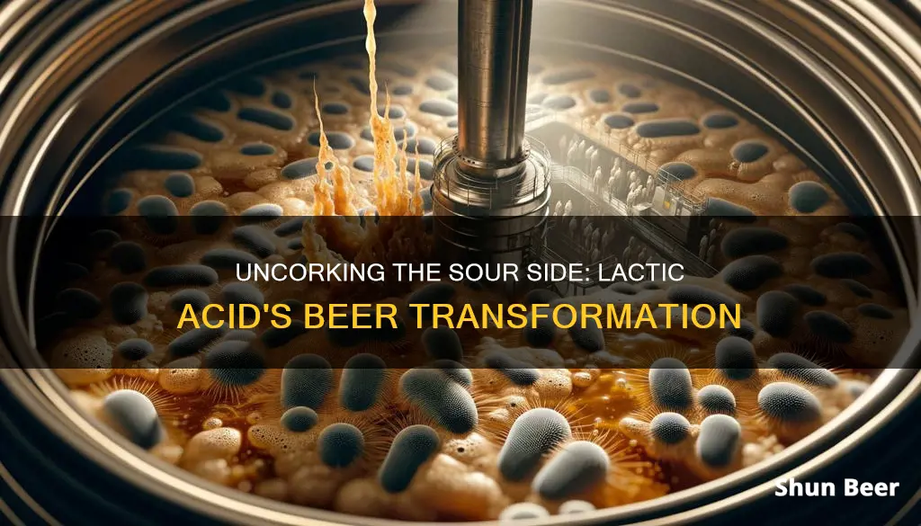 why not put lactic acid in beer till its sour