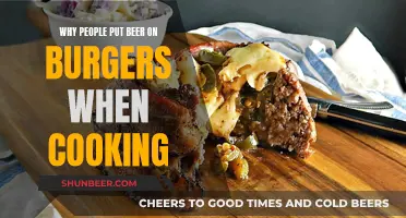 The Secret Sauce: Why Beer Enhances Burger Flavor