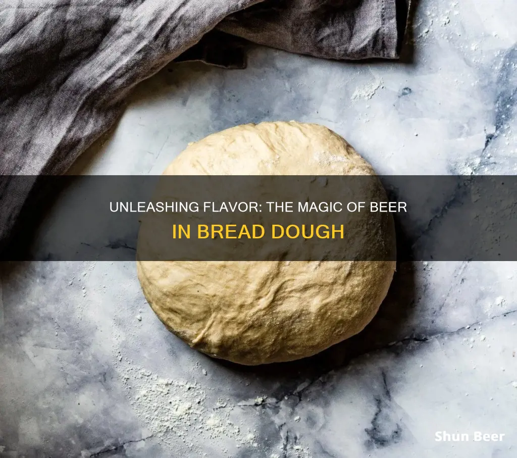 why put beer in dough