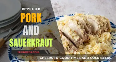 The Magic of Beer in Pork and Sauerkraut: A Flavorful Fusion